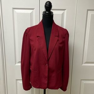 Retrology Puff Sleeve Blazer